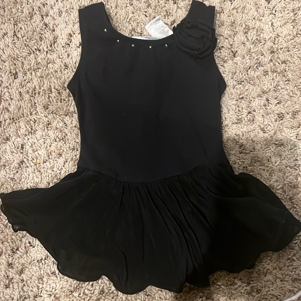 Toddler ballet leotard black